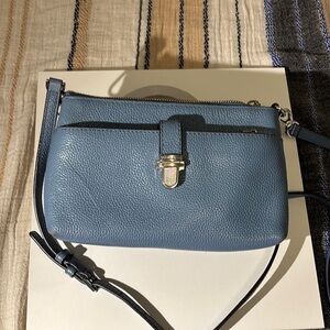 Michael kors Blue Leather Crossbody Bag
